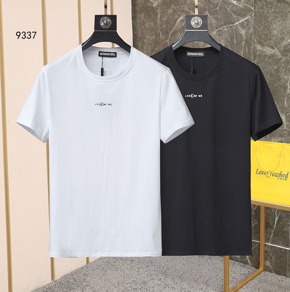 

dsq phantom turtle mens designer t shirt italian milan fashion logo print t-shirt summer black white t-shirt hip hop streetwear 100% cotton, White;black