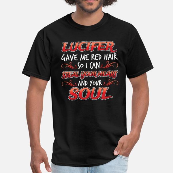 

lucifer devil gave me the red hair gift fire t shirt customized retro casual tracksuit hoodie sweatshirt