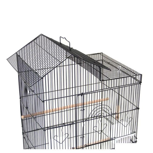 

sonyi 39" roof large flight bird cage for small quaker parrot cockatrice sun parakeet green cheek conure budgi qyldza yh_pack