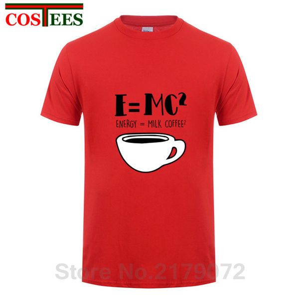

sport funny men's t-shirts supernatural cotton short sleeve o neck physics science e=mc2 t shirts comic albert einstein math tee shirt
