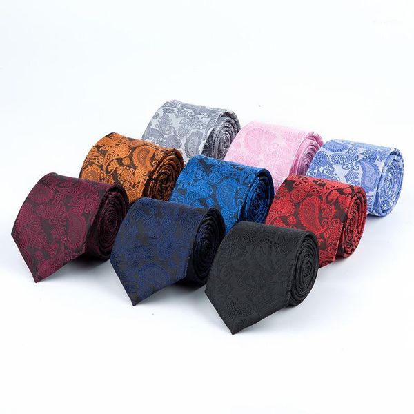 

new 7.5cm neck tie men skinny necktie wedding ties polyester black mens business bowtie shirt accessories1, Blue;purple