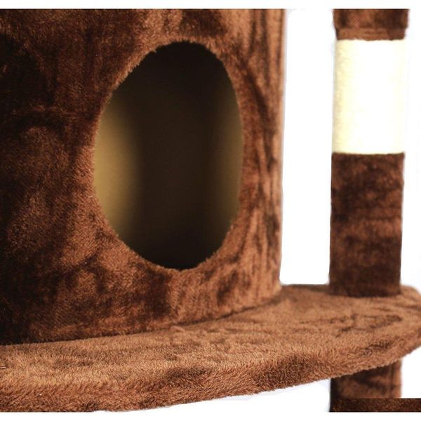 

new cat tree 80" condo furniture scratch qylnsb yh_pack