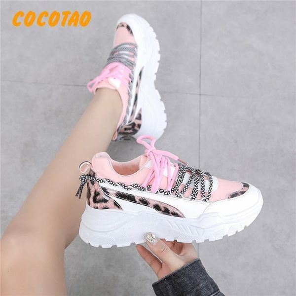 

shoes new summer air autumn dad sneakers han edition joker thick bottom heighten students with shoe surface new women shoes y200424, Black