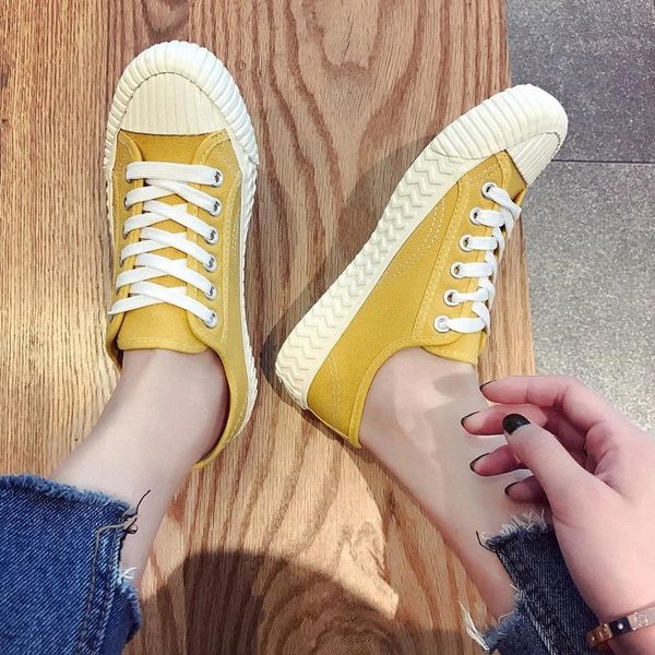 

flats women's casual shoes breathable lightweight slip on ladies walking shoe summer canvas lace-up #tj3a