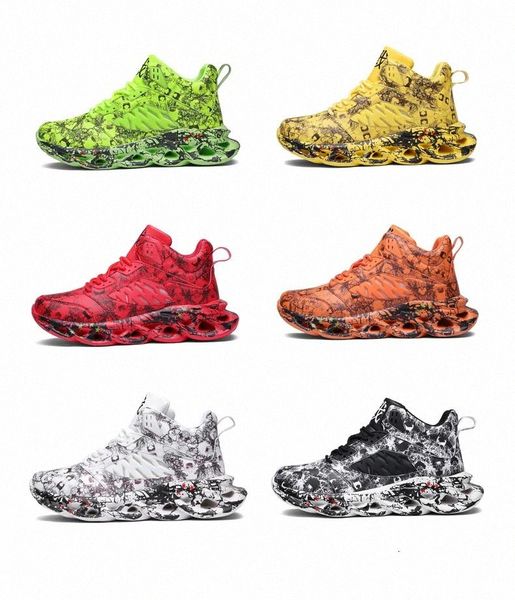 

fashion men sneakers high casual chunky sneaker graffiti hip hop lightweight walking male sneaker tenis masculino footwear #4h9k