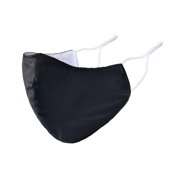 

1pc cotton black reusable washable cycling dustproof mask seamless children for mascarillas mouth face kid camp wmtoei xhhair