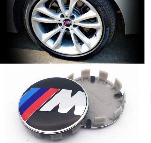 FÜR M LOGO 2,68 zoll 68mm 10 PINS/Clip für E60 E90 F10 F30 F15 E63 E64 E65 e86 auto Radnabe Emblem Abdeckung Kappe ABS Aluminium