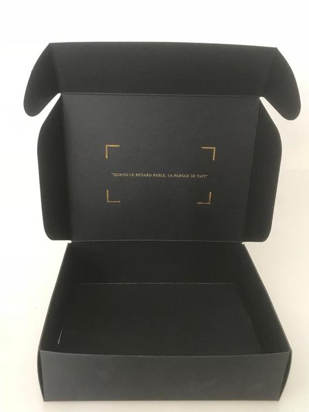 

gift wrap 100pcs/lot paper box kraft brown cardboard handmade soap box,white craft black packaging jewelry