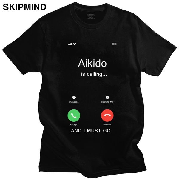 

funny aikido call t shirt short sleeve crewneck tshirt graphic humor japanese martial arts tee gift sport hooded sweatshirt hoodie
