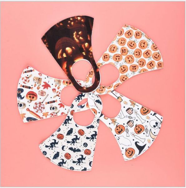 

chrismas 3d for design face kids halloween silk mask anti-bacterial washable reusable masks wi