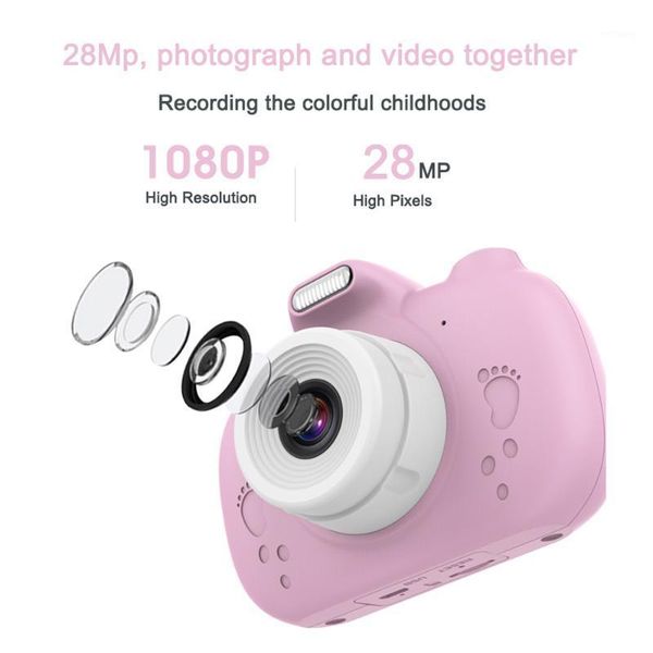 

cute digital video camera fotograficas toys for kids 3 inch hd screen pgraphy baby child birthday gift p toy camera1