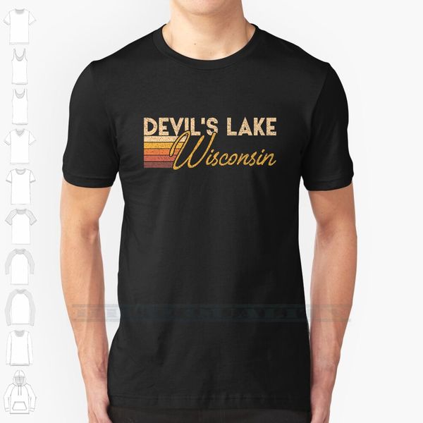 

devil's lake wisconsin custom design print for men new cool tee t shirt big size 6xl devils lake state sport hooded sweatshirt hoodie