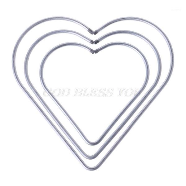 

heart metal dream catcher dreamcatcher ring macrame craft hoop diy accessories drop shipping1