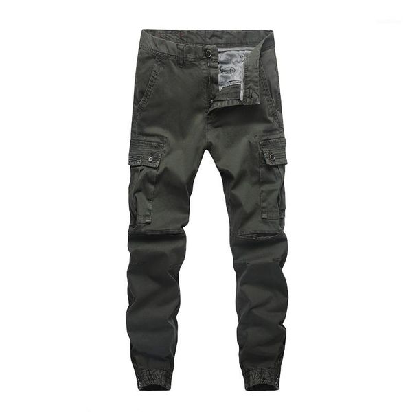 

male baggy joggers mens long pants fashion slim fit amy green jogging pants men sweatpants cargo pants for casual wear1, Black
