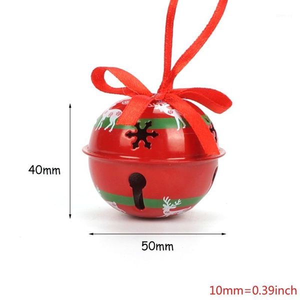 

home christmas decoration reindeer red metal jingle bell christmas tree decorati n1hf1