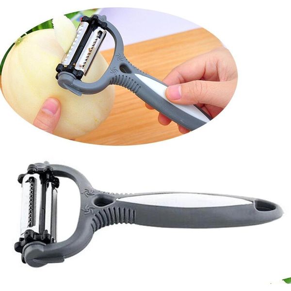

multifunctional 360 degree rotary potato peeler vegetable cutter fruit melon planer grater kitchen ga jllgpm dh_niceshop