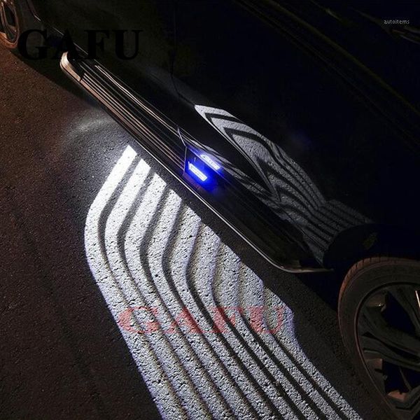 

led welcome lamp ground light car door courtesy projector light 12v white/blue for cx5 cx-5 2020 2020 car styling1