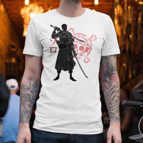 

pirate hunter zoro one piece anime manga harajuku fashion classic unique sport hooded sweatshirt hoodie t shirt