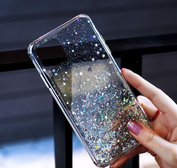 

luxury bling glitter phone case for iphone 11 pro x xs max xr soft sil cover for iphone 7 8 6 6s plus tra jllpry loveshop01