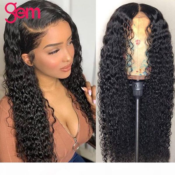 

30 inch curly human hair wig 4x4 lace closure wig peruvian remy hair 13x6 hd lace frontal transparent front human, Black;brown