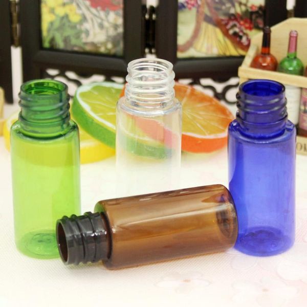 

15 мл маленькая пластиковая крышка косметическая бутылка для воды пустой эфирным маслом