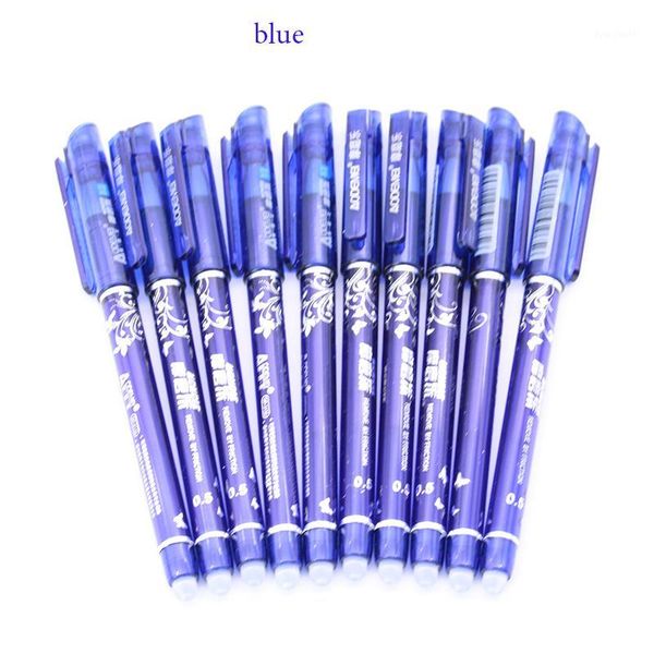 

wholesale special 10pcs rewritable pen red / blue magic pen school office supplies children's student learning stationery1