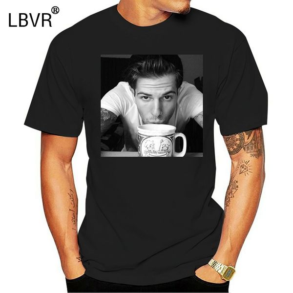 

jesse rutherford men black size s 3xl print man short men casual cotton short sleeve tee hoodie designers t shirts sweatshirt