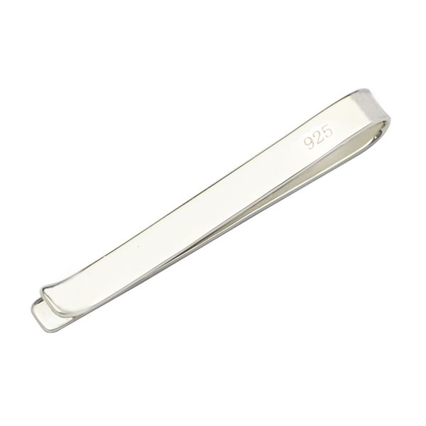 

beadsnice 925 sterling silver clip blank personalized tie bar jewelry making wedding gift for groom id36515 q1218