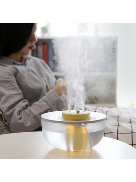 

lotus root shape 1.2l large capacity portable deskair humidifier mist maker1