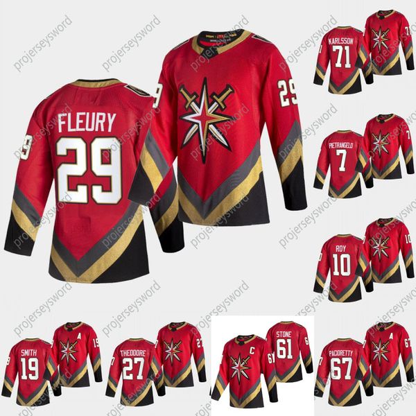 

vegas golden knights alex pietrangelo 2021 reverse retro hockey jersey mark stone vegas strong max pacioretty ryan reaves marc-andre fleury, Black;red