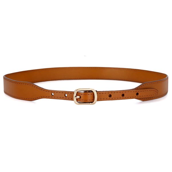 

head waist leather simple fashion korean versatile decorative women with skirt sweater thin belt, Black;brown