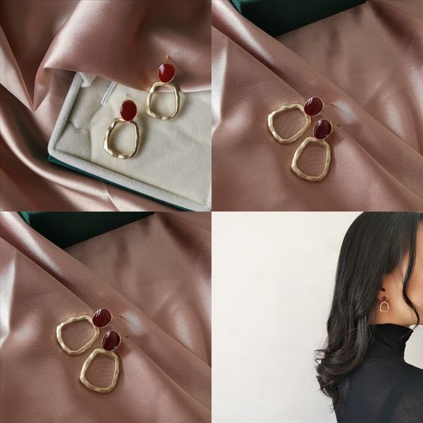 

wm6 luxury card jewelry women stud earring holder jacket earrings diamond paved accessories designer earring luxury jewelry ear for, Golden