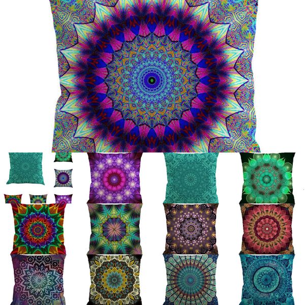 

pillow case bohemia abstract geometry cushion cover flower pattern flax throw chair seat car pillowcase decorative 12 co 2 nyiw1