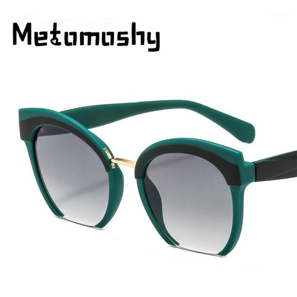 

sunglasses candy color cat eyes for women half frame polarized lens eyewear eyeglasses street beat gafas de sol1, White;black