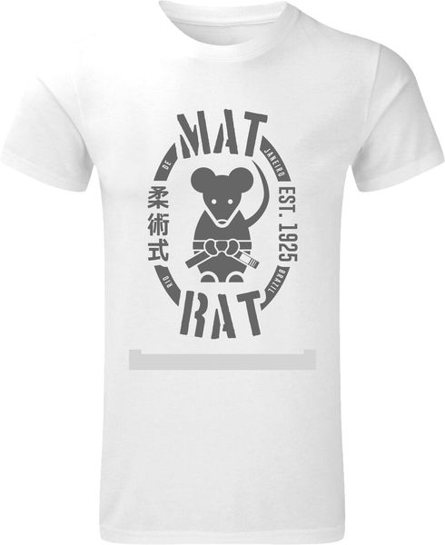 

sport 2019 new mens mat rat t shirt brazilian jiu jitsu bjj martial artist tee trainer tee shirts