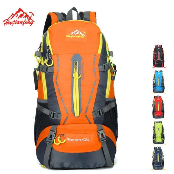 

outdoor bags mountaineering bag double shoulder waterproof breathable men's sports women's backpack large travel package 1521