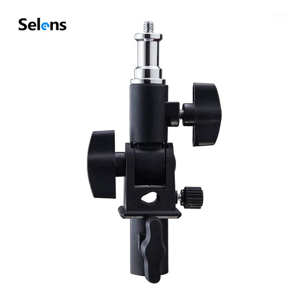 

lighting & studio accessories selens u-shape flash umbrella bracket swivel holder adapter 180Â° adjustable 1/41