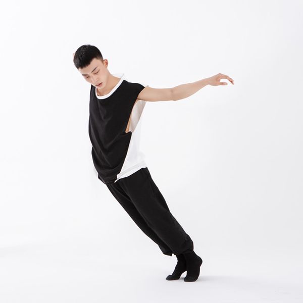 

latin dance costume for men latina ballroom practice wear dance clothes rumba sumba dance outfits tango wear jl1623, Black;red