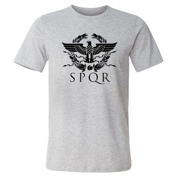 

men spqr roman gladiator imperial golden eagle summer mens harajuku punk rock casual tees sport hooded sweatshirt hoodie men t shirt