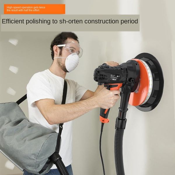 

multi-function putty wall polishing machine dust-self-priming wall grinding machine electric sandpaper universal