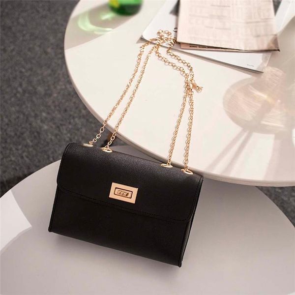 

british fashion simple small square bag women's designer handbag 2020 high-quality pu leather chain mobile phone shoulder bags