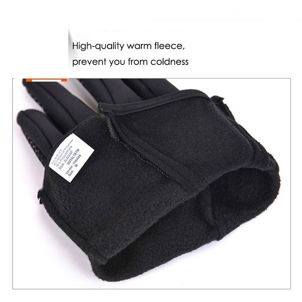 

touchscreen winter thermal warm cycling bicycle bike outdoor camping hiking motorcycle gloves sports full finger part, Blue;gray