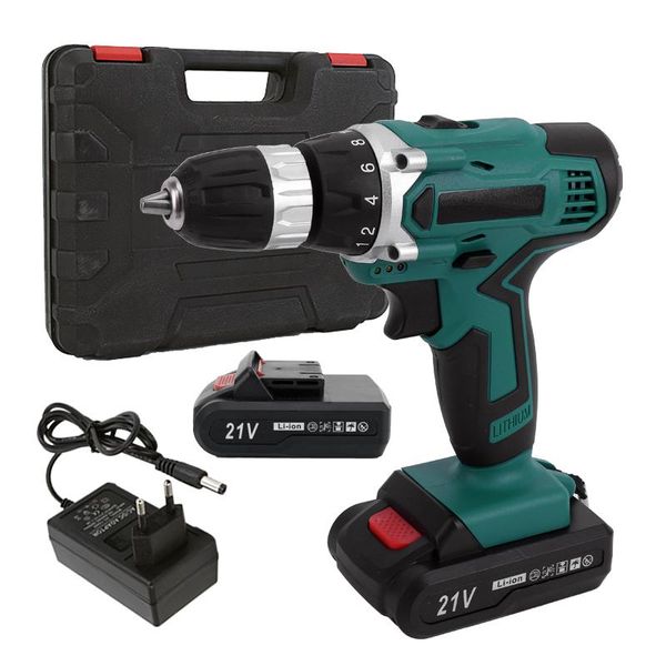 

professiona electric drills 21v brushless 32n.m cordless screwdriver 1500mah lithium-ion battery 3/8-inch power tools impact
