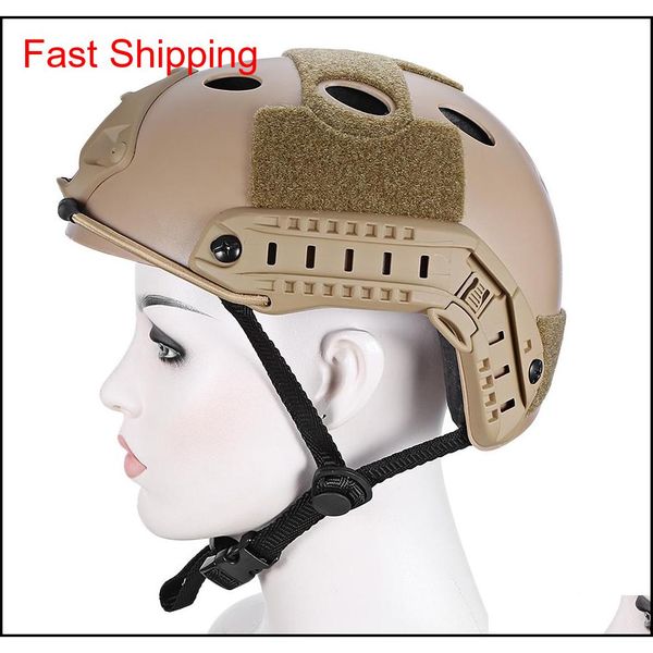 

lightweight hunting tactical helmet airsoft gear crashworthy head protector helmets for cs paintball game camping 6jy24