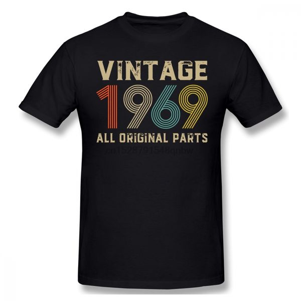 

50th birthday gift vintage 1969 men t shirt fashion kpop big size cotton custom short sleeve t shirt men sport hooded sweatshirt hoodie