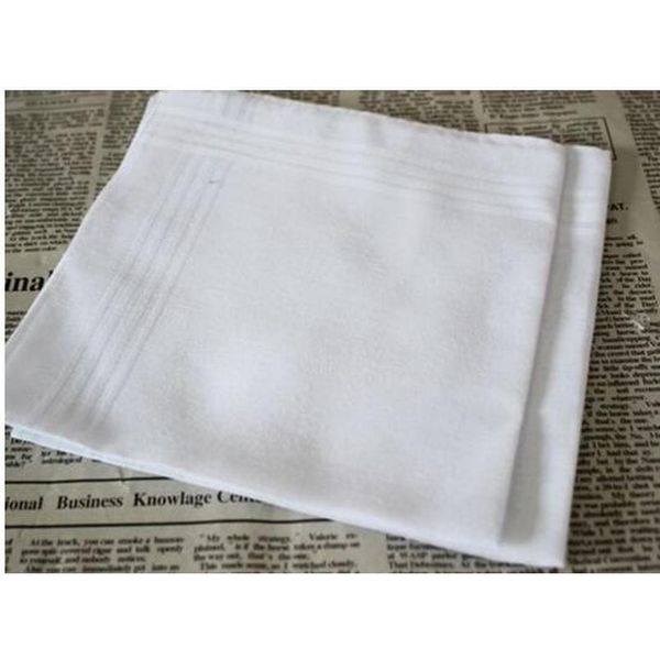 

party 34cm 100% cotton male table satin handkerchief towboats square handkerchief whitest 34cm me jlllmx mx_home, White