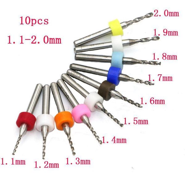 

tools 10pcs/set highquality hard alloy pcb print circuit board carbide micro drill wmtcdn dayupshop
