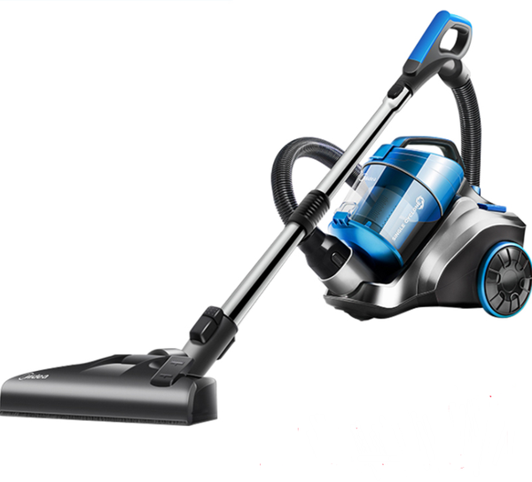 

household vacuum cleaner with large suction power, small powerful high-power suction unit