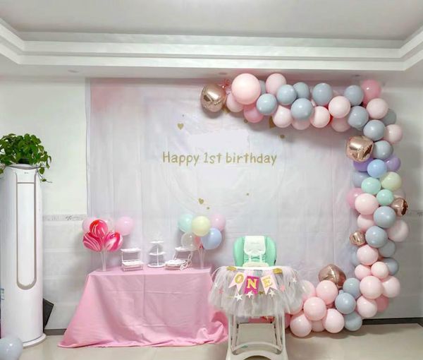 

5inch 10inch 12inch 18inch 50pcs macaron pastel candy balloon large round balloons wedding deco birthday globos la jlljre infant2005