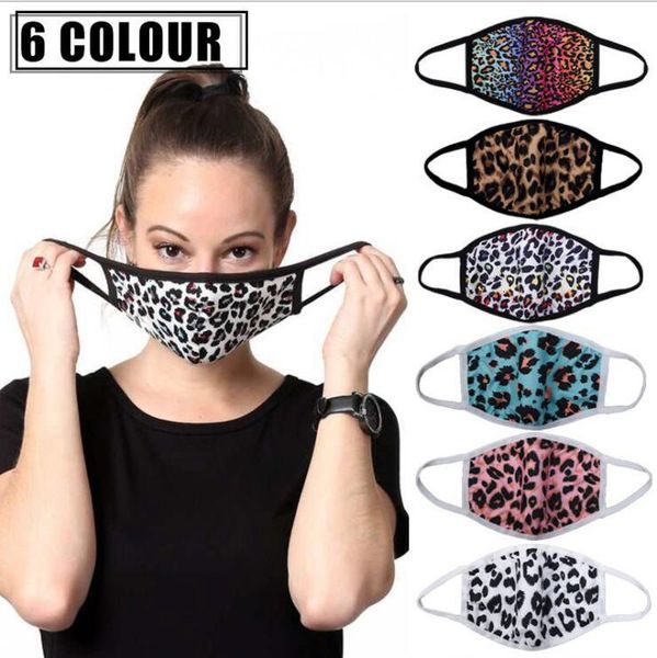 

face leopard masks 3d printing designer mouth masks respirator dustproof face mask reusable protective face mouth cover lsk1560